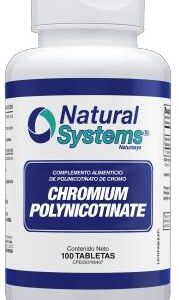 CHROMIUM POLYNICOTINATE (100 Tabletas)